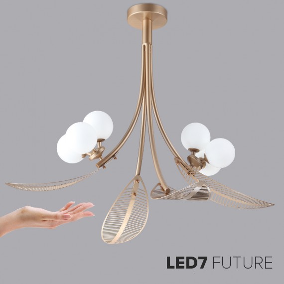 Loft Industry Modern - Golden Leaves